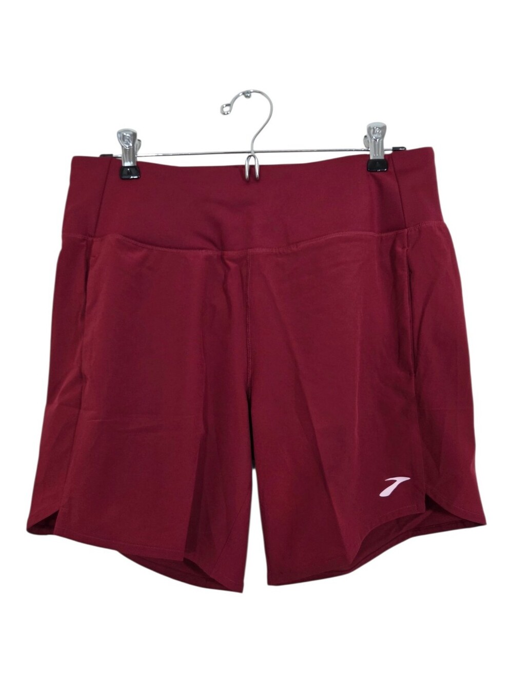 NWT Brooks Chaser 7" Running Shorts Razzmatazz Maroon Burgundy Size Medium